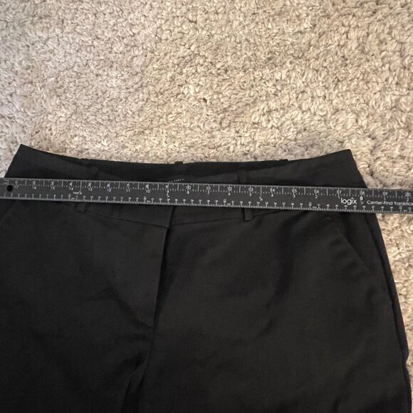 Ann Taylor Black Straight Leg Dress Pants Size 14 - Picture 3 of 6